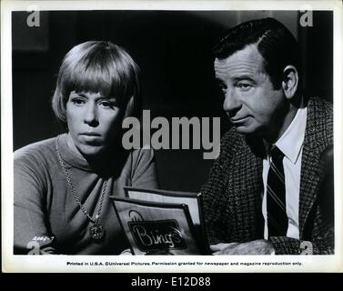 Dic. 15, 2011 - Pete 'N' Tillie Tillie Schlaine Carol Burnett e suo marito, Peter Seltzer Walter Matthau , trovare poco a t Foto Stock