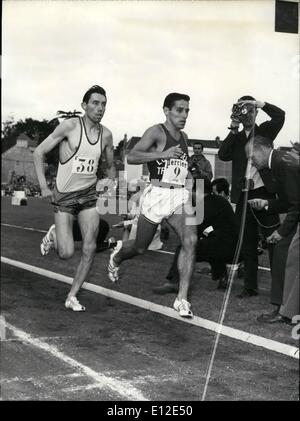 20 dicembre 2011 - Runner Bruce Tielloh - Runner Foto Stock