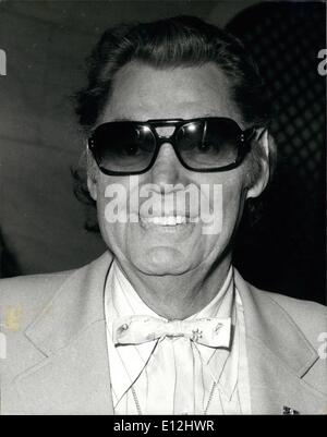 Febbraio 24, 2012 - Johnny Weissmuller, attore statunitense. Foto Stock