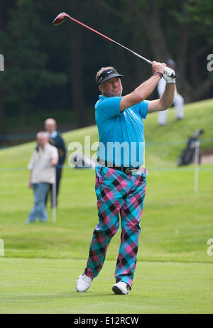 Wentworth, UK. 21 Maggio, 2014. Ian Botham durante la Pro-Am evento del 2014 BMW PGA Championship da Ovest Corso Wentworth Golf Club Credito: Azione Sport Plus/Alamy Live News Foto Stock