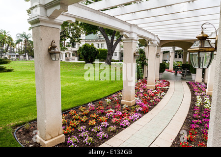 Il William Wrigley Mansion in pasadena california ora il torneo di Casa delle Rose Foto Stock