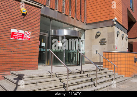 Leeds combinato Centro corte, nello Yorkshire, Inghilterra, Regno Unito Foto Stock