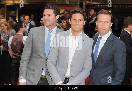 Londra, UK, UK. 21 Maggio, 2014. Blake arrivano per "Miss Saigon premere notte' al Prince Edward Theatre. Credito: Ferdaus Shamim/ZUMA filo/ZUMAPRESS.com/Alamy Live News Foto Stock