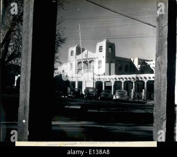 Febbraio 29, 2012 - Santa Fe: America del più recente di capitale più antica che dà il nome a uno stile di architettura pecullarly proprio; Casa di Foto Stock