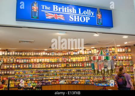 Sydney Australia, Darling Harbour, porto, Harbourside Shopping Center, centro, shopping shopper shopping negozi di mercato mercati di mercato di acquisto vendere Foto Stock