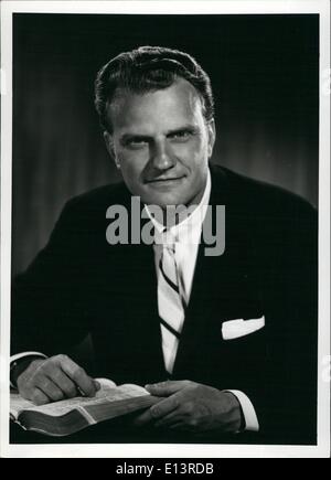 27 mar 2012 - Billy Graham Crusader Foto Stock