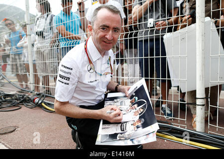 Motorsports: FIA Formula One World Championship 2014, il Grand Prix di Monaco, Paddy Lowe (GBR, Mercedes AMG Petronas Team di F1), Foto Stock