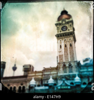 Clocktower di Kuala Lumpur in Malesia Foto Stock