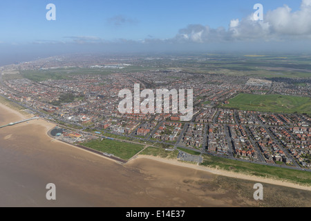 Fotografia aerea di Lytham Saint Annes Foto Stock