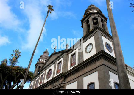 Esterno della Cattedrale di San Cristóbal de La Laguna, Tenerife, Spagna Foto Stock