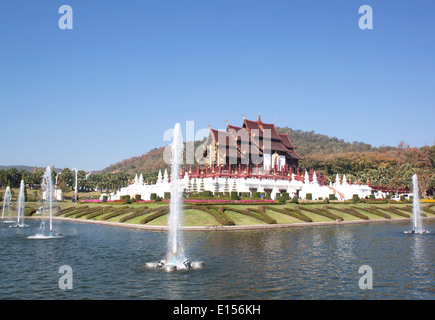 Ho kham luang attrazioni del nord della Thailandia. Foto Stock