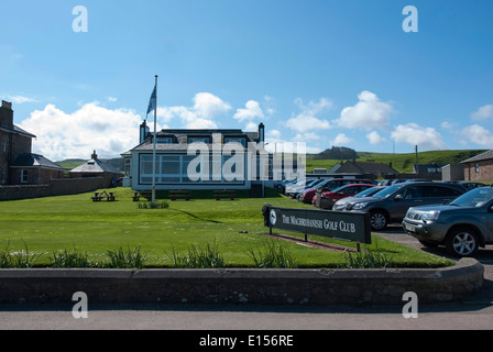 Gentlemens Clubhouse di Machrihanish Golf Club Mull of Kintyre Scozia Scotland Foto Stock