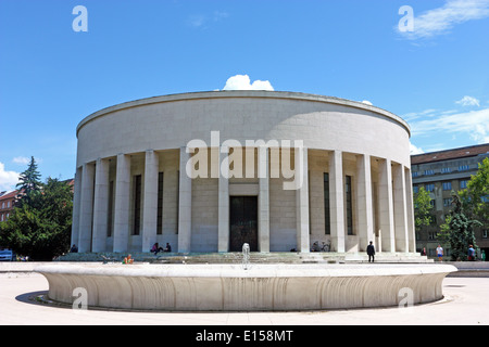 Mestrovic pavilion - rotunda, fu progettato nel 1934. Si tratta di uno dei prestigiosi contemporanea spazi espositivi in Croazia Foto Stock