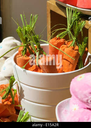 Lussureggiante freschi prodotti cosmetici artigianali, NYC Foto Stock