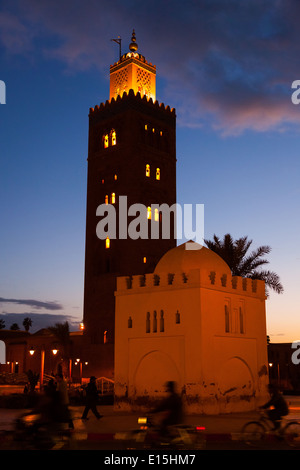 Mosquée de la Koutoubia - Marrakech, Marocco Foto Stock