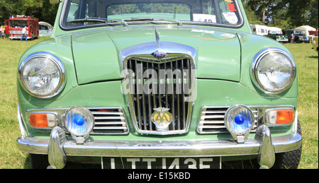 Un Riley al Classic Car Show, Boconnoc tenuta vicino a Lostwithiel Cornwall Foto Stock