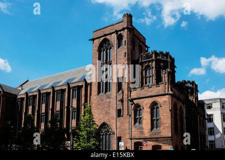 John Rylands Library building Manchester REGNO UNITO Foto Stock