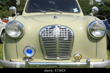 Una Austin A35 al Classic Car Show Boconnoc tenuta vicino a Lostwithiel Cornwall ho Foto Stock