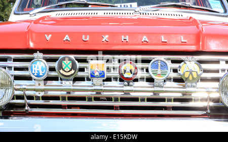 Un Vauxhall al Classic Car Show Boconnoc tenuta vicino a Lostwithiel Cornwall Foto Stock