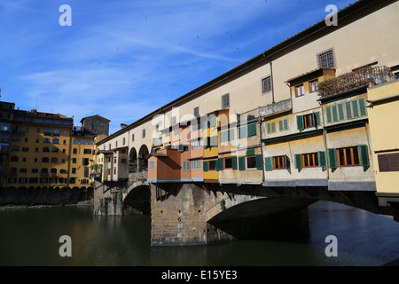 Ponte Veccio, Firenze, Italia Foto Stock