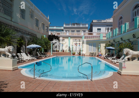 L'Hotel La Union, Cienfuegos, Cuba. Foto Stock