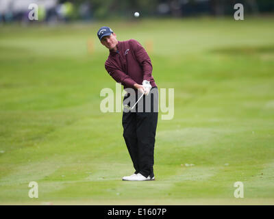 Wentworth, UK. 23 Maggio, 2014. Garth MULROY [RSA] durante il secondo round del 2014 BMW PGA Championship da Ovest Corso Wentworth Golf Club Credito: Azione Sport Plus/Alamy Live News Foto Stock