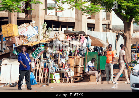 Avenue Kwame Nkruma, Ouagadougou, Burkina Faso Foto Stock