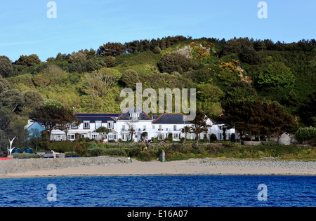 9222. White House Hotel, Herm, Isole del Canale, Regno Unito, Europa Foto Stock