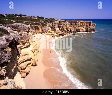 Coelha beach nei pressi di Albufeira Algarve Portogallo Foto Stock