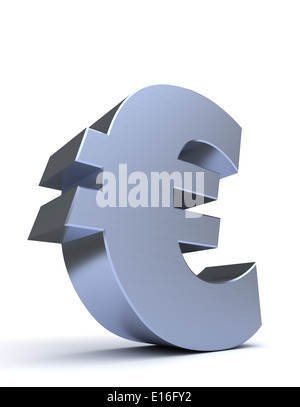 Simbolo dell'euro Foto Stock