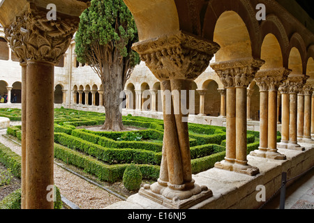 Santo Domingo de Silos Abbey, Burgos, Spagna. Foto Stock