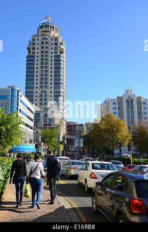 Michelangelo Towers, Maude Street, CBD, Sandton Johannesburg, provincia di Gauteng, Repubblica del Sud Africa Foto Stock