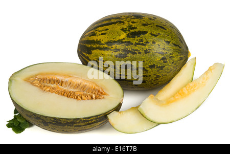 Piel de Sapo melon Foto Stock