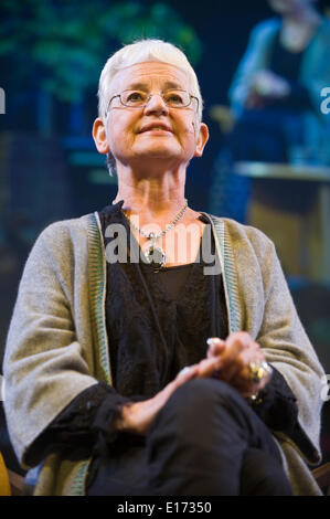 Jacqueline Wilson per bambini di lingua autore a Hay Festival 2014 ©Jeff Morgan Foto Stock