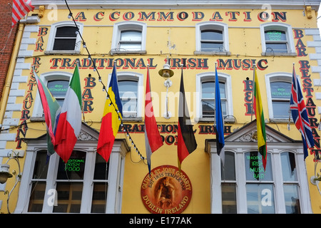 Oliver St John Gogarty Pub di Temple Bar a Dublino Foto Stock