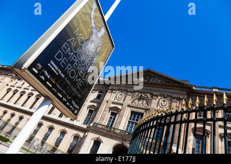 Palais, du Louvre, il palazzo, colonnato, Est, di fronte orientale, XVII, il diciassettesimo secolo, gateway Paris city europa destinazione europea Foto Stock