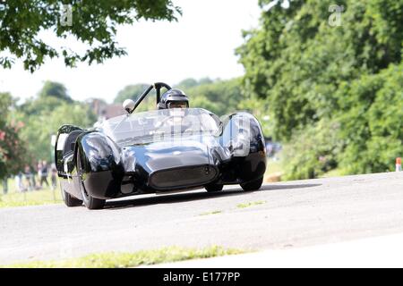 A concorrenti del 2014 Motor Sport presso il palazzo al Crystal Palace Park South London 25.05.2014 Foto Stock