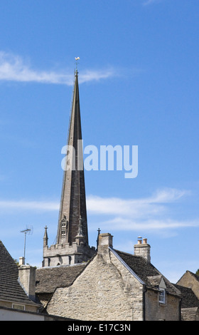 Tetbury una piccola città in Cotswolds district of Gloucestershire England Regno Unito Foto Stock