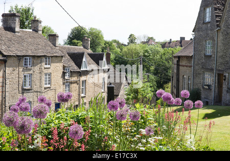 Tetbury una piccola città in Cotswolds district of Gloucestershire England Regno Unito Foto Stock