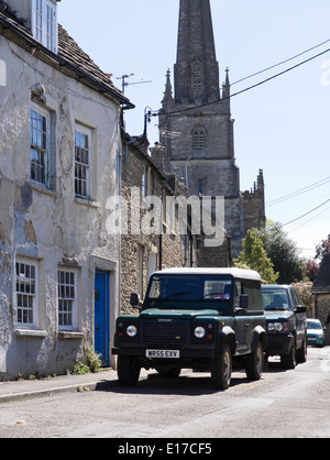 Tetbury una piccola città in Cotswolds district of Gloucestershire England Regno Unito Foto Stock