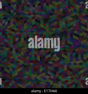 Illustrazione colorata con dark abstract sfondo per il tuo design Foto Stock