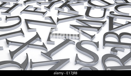 Sparse in lettere Foto Stock