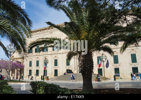 La Valletta, il Primo Ministro ha la residenza, Malta, l'Europa. Foto Stock