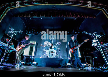 Detroit, Michigan, Stati Uniti d'America. 26 Maggio, 2014. Mancata esecuzione sul loro North American Reunion Tour a St. Andrews Hall di Detroit, MI su 25 maggio 2014 Credit: Marc Nader/ZUMA filo/ZUMAPRESS.com/Alamy Live News Foto Stock