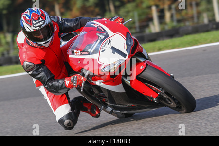 Campione del Mondo Superbike Carl Fogarty Foto Stock