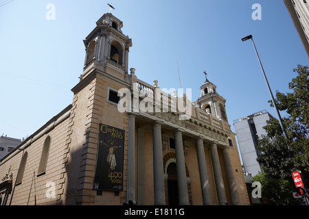 La Iglesia san agustin Santiago del Cile Foto Stock