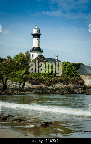 Stroove Faro Dungaree Testa, Stroove, County Donegal, Irlanda Foto Stock