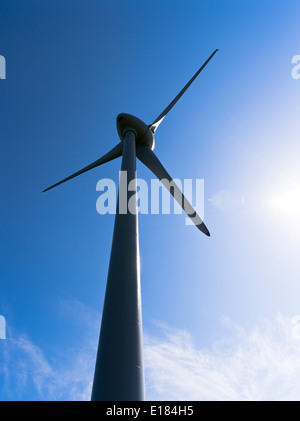 Dh Shapinsay Development Trust SHAPINSAY ORKNEY SDTCommunity pale della turbina windturbine vento del Regno Unito Scozia blade Foto Stock