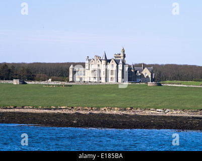 Dh SHAPINSAY ORKNEY Balfour castello isola di Scozia Foto Stock