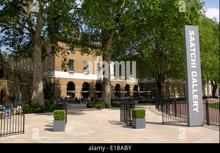 Saatchi Gallery vicino a Sloane Square London Chelsea Foto Stock